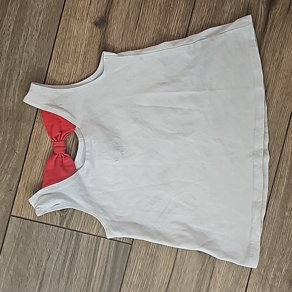 2/$6 First Impressions Toddler Girls Cherry & Bow Tank Top Size 24mo - Picture 2 of 3